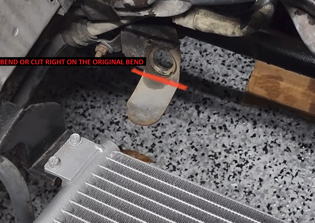 Koyo N-Flo radiator mounts and condenser spacers