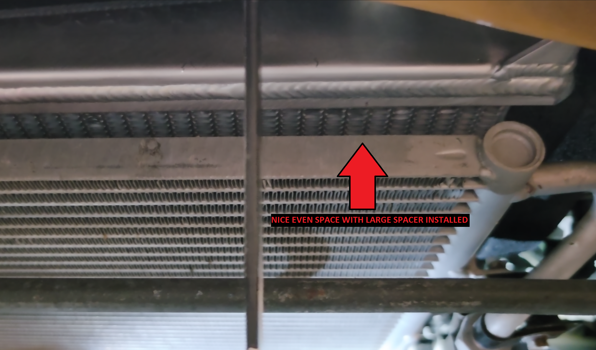 Koyo N-Flo radiator mounts and condenser spacers